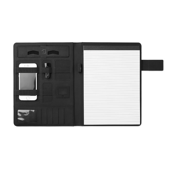 Porta blocco A4 con powerbank - 4