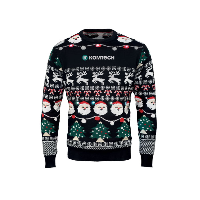 Maglione natalizio a LED S/M - 6