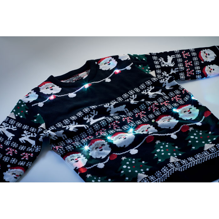 Maglione natalizio a LED S/M - 8