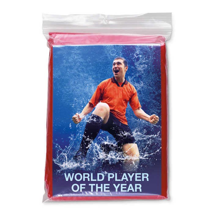 Poncho pieghevole in polybag - 2
