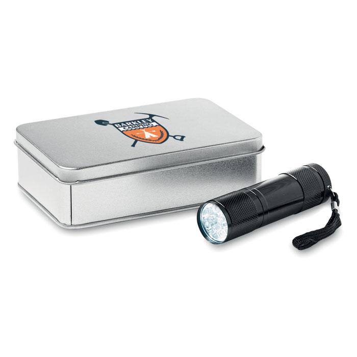 Torcia LED confezione latta - 3