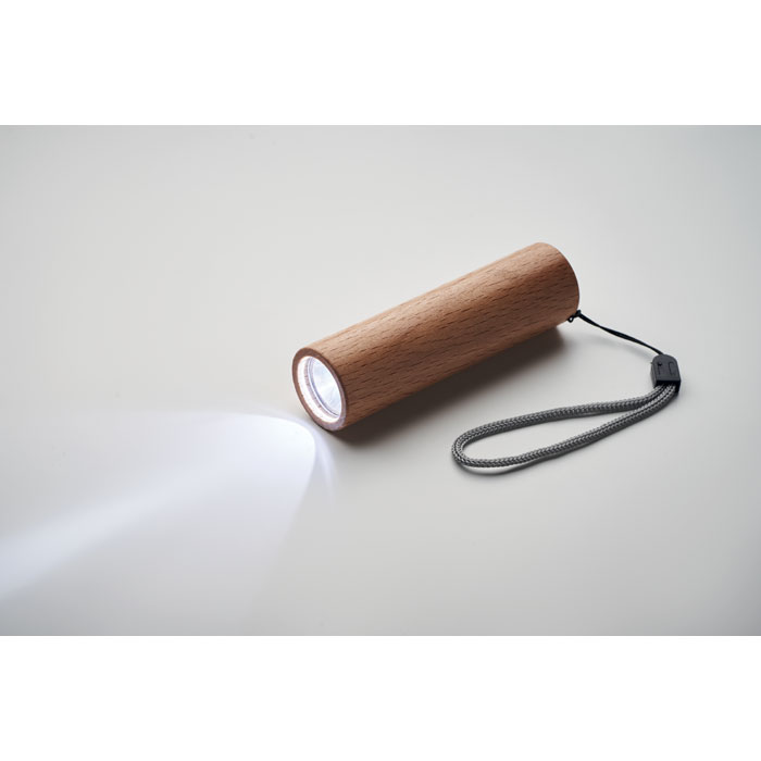 Torcia ricaricabile in legno - 7