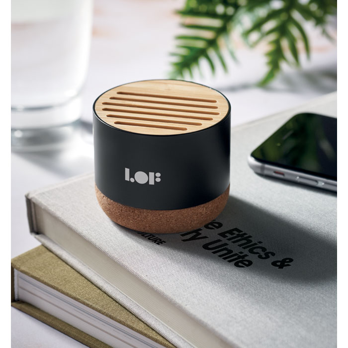 Speaker in sughero e alluminio - 2