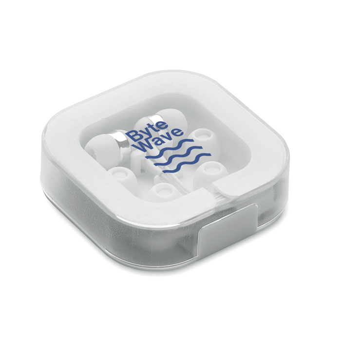 Auricolari con cover in silicon - 4