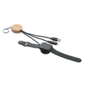 Portachiavi con cavo 4 in 1 60W - 2