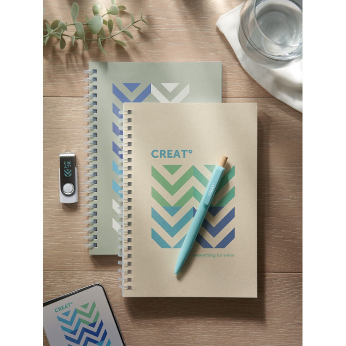 Notebook in cartone riciclato A5 - 5