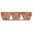 Set di erbe in terracotta - 2