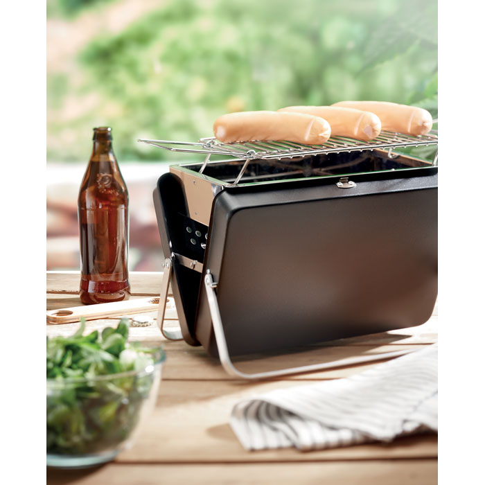 Barbecue portatile e supporto - 4