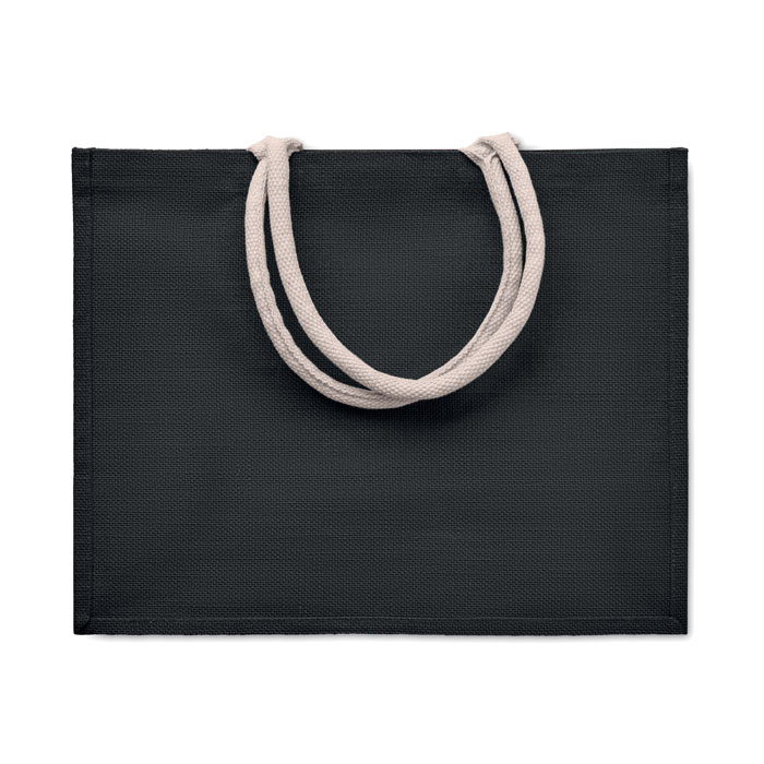 Borsa in iuta. Manici in cotone - 3