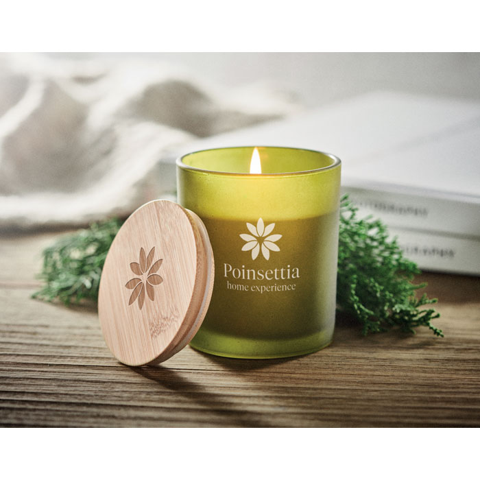 Candela di cera vegetale 120 g - 6