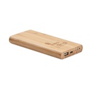 Power bank in bamboo da 6000mAh - 4
