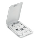 Cavo 3 in 1 con porta telefono - 3