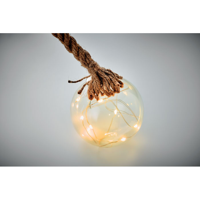 Decorazione in vetro con LED - 4
