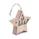 Stella in MDF con luce - 3