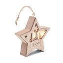 Stella in MDF con luce - 4
