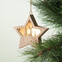 Stella in MDF con luce - 5