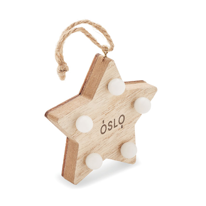 Albero in legno con luci - 5