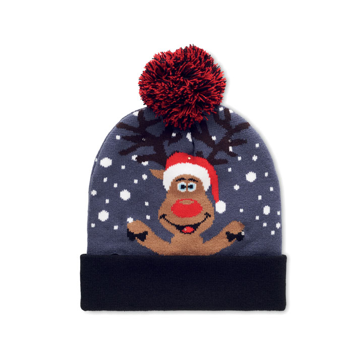 Berretto di Natale con LED - 3