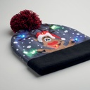 Berretto di Natale con LED - 4