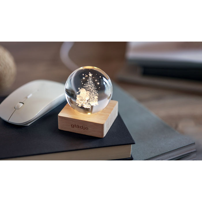 Palla di Natale con LED - 4