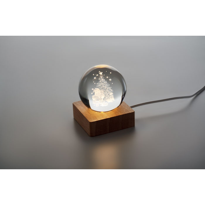 Palla di Natale con LED - 6