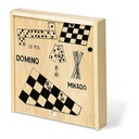 Set giochi 4in1 in legno - 2