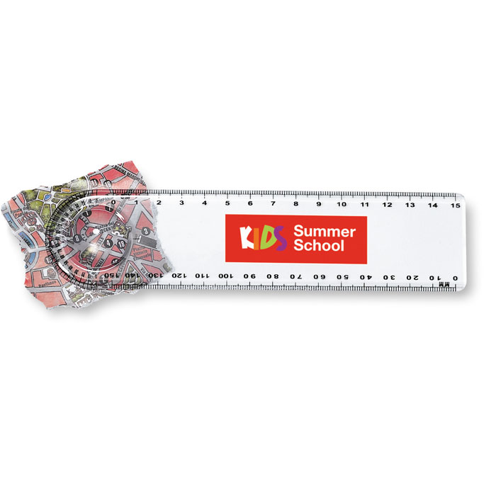 Righello (15 cm) trasparente - 2