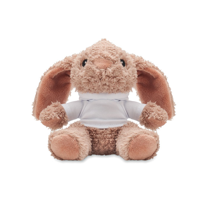 Peluche coniglietto con felpa - 3