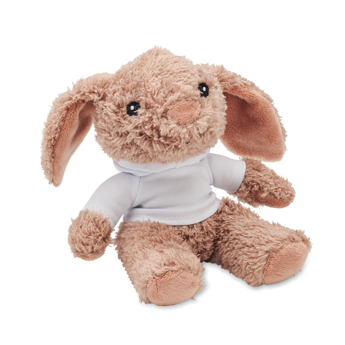 Peluche coniglietto con felpa - 4
