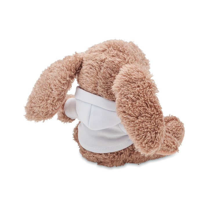 Peluche coniglietto con felpa - 5