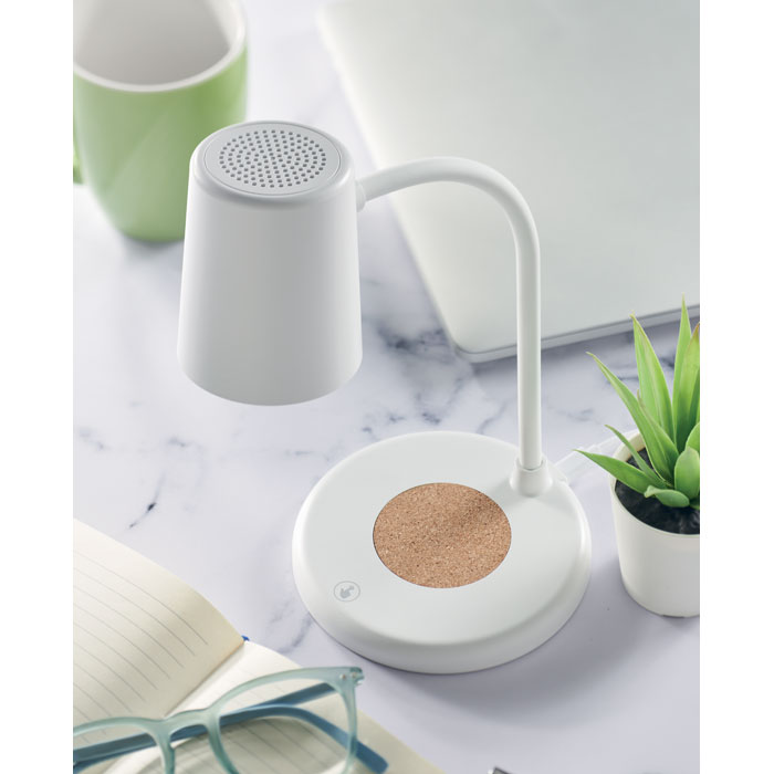 Caricatore wireless e lampada - 5