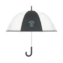 ⌀102cm/23″ ombrello trasparente con manico curvo. - 4