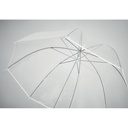 ⌀102cm/23″ ombrello trasparente con manico curvo. - 5
