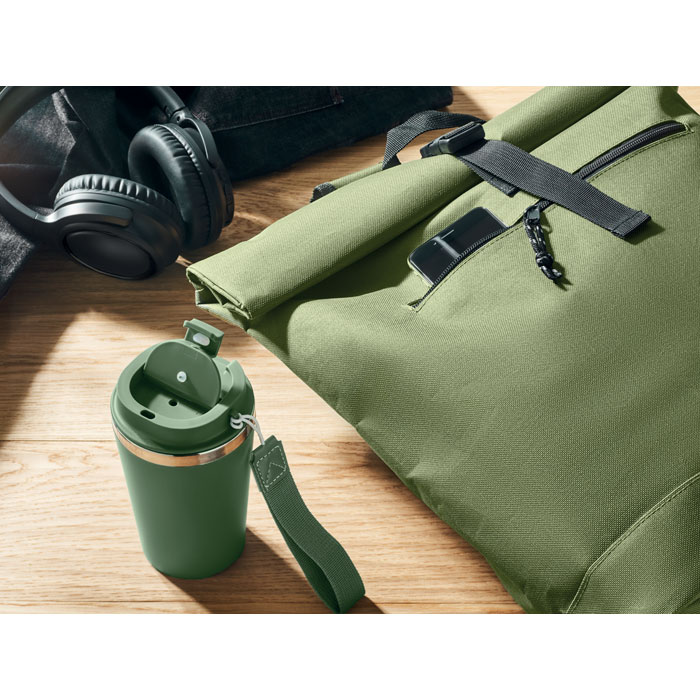Zaino rolltop in poliestere - 6