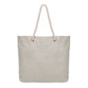 Borsa da spiaggia con manico in - 4