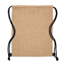 Borsa con coulisse in iuta - 2