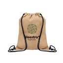 Borsa con coulisse in iuta - 3