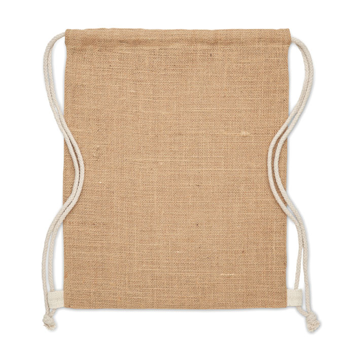 Borsa con coulisse in iuta - 2