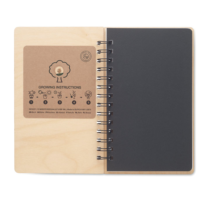 Notebook in betulla A5 - 5