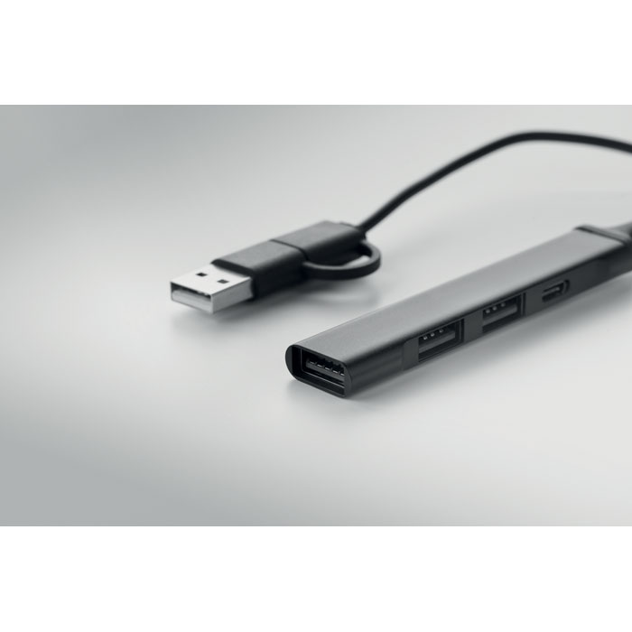 Hub USB a 4 porte 19 cm - 7
