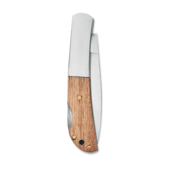 Coltello pieghevole in acacia - 2