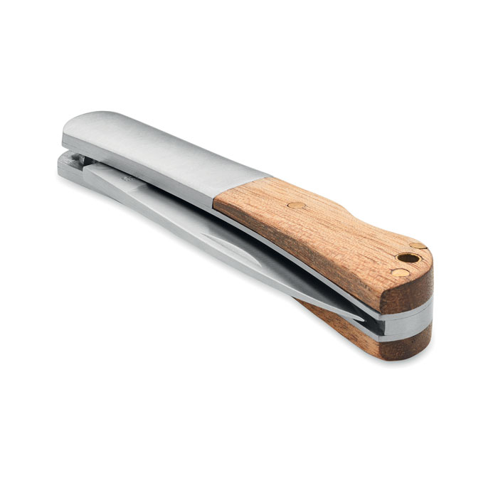 Coltello pieghevole in acacia - 3
