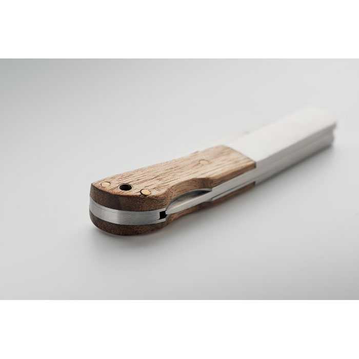Coltello pieghevole in acacia - 7