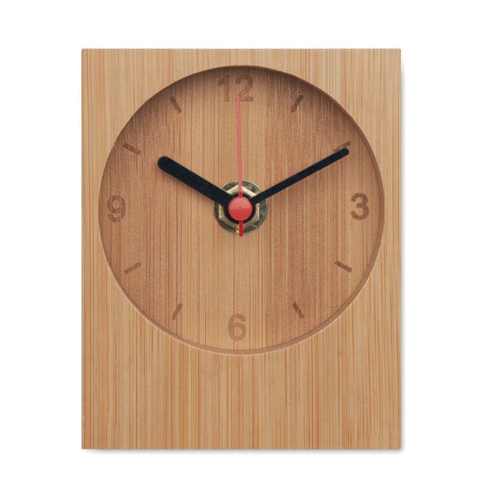 Orologio da tavolo in bambù - 2