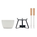 Set fonduta in ceramica 240 ml - 2