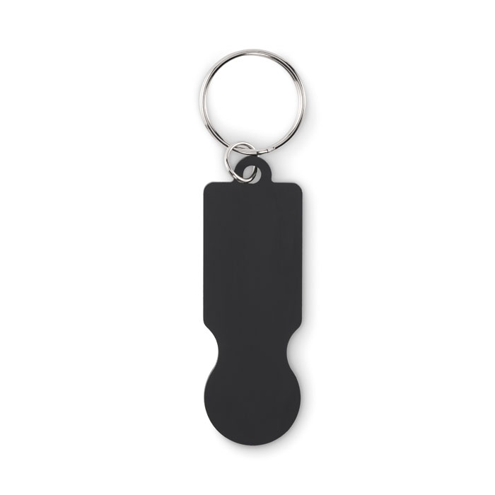 Portachiavi con gettone per carrel - 2