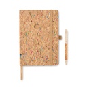 Notebook A5 in sughero colorato - 4