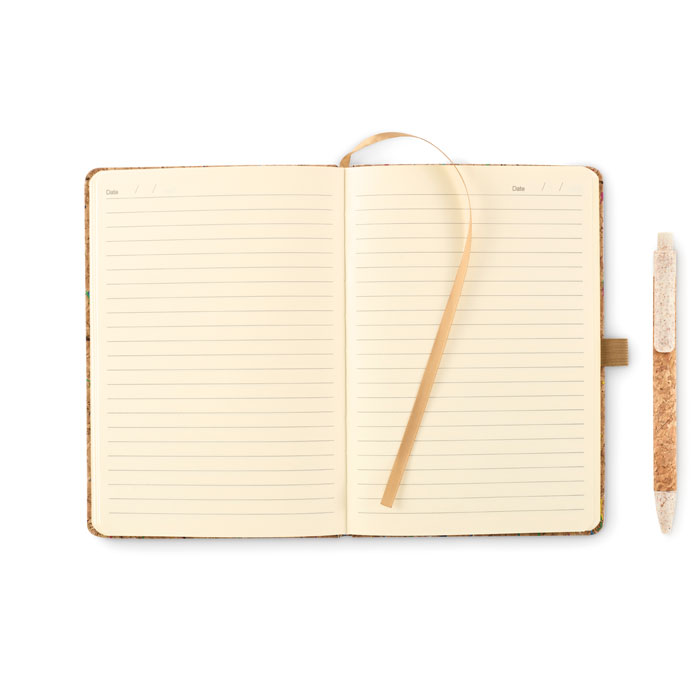 Notebook A5 in sughero colorato - 5