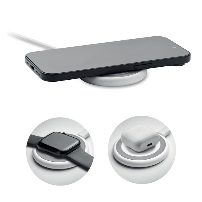 Caricatore wireless 3 in 1 da 15 W - 2