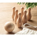 Mini set da bowling in legno di - 5